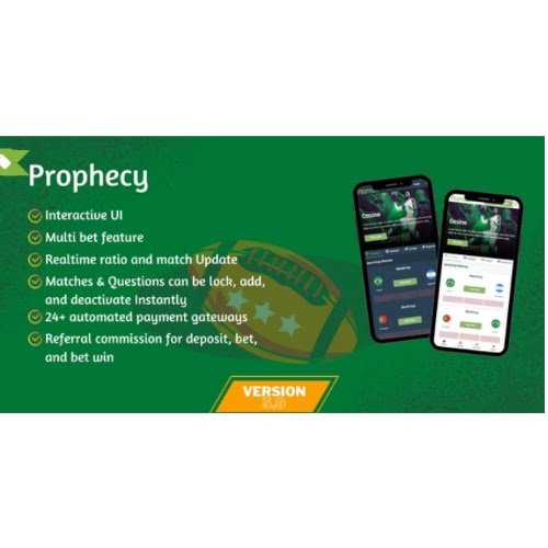 Prophecy-An-Online-Betting-Platform-Free-download.jpg Prophecy – An Online Betting Platform - Image 1