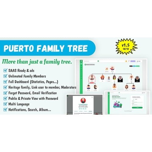 Puerto-Family-Tree-Builder-SAAS-Free-Download-2.jpg Puerto Family Tree Builder SAAS - Image 1