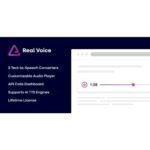 Real Voice – AI Text to Speech Plugin for WordPress