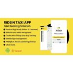 RideIn Taxi App- Android Taxi Booking App With Admin Panel