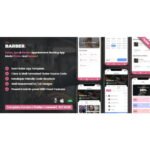 Salon Booking Management System With Mobile App using Flutter