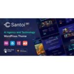Santoi – AI Agency and Technology WordPress Theme