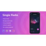 Single Radio – Flutter Full App
