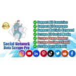 Social Network Data Bulk Scrape & Extractor Pro