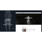 Squareroot – WordPress Resume Theme