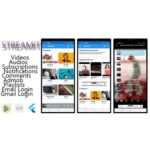 StreamIt – Audio & Video Streaming App for Android and IOS platforms.