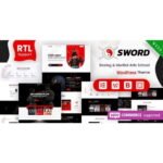 Sword – Martial Arts Boxing WordPress Theme + RTL