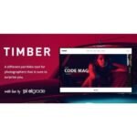 TIMBER – An Unusual Photography WordPress Theme