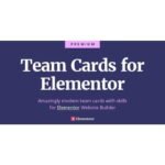 Team Cards for Elementor – Ultimate Team and Skills Widget Cards