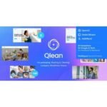 The Qlean | Housekeeping: Washing & Cleaning Company WordPress Theme