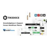Tikidocs – Knowledgebase & Support Forum WordPress Theme + RTL