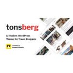 Tonsberg – A Modern WordPress Theme for Travel Bloggers