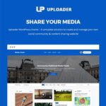 Uploader – Advanced Media Sharing Theme