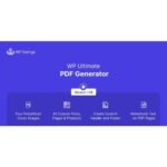 WP Ultimate PDF Generator: Create, Generate & Customise PDF for live WordPress pages