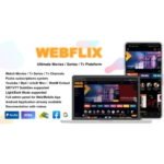 WebFlix – Movies – TV Series – Live TV Channels – Subscription