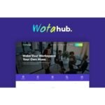 WotaHub – Coworking Space WordPress Theme #