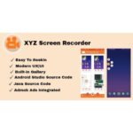 XYZ Screen Recorder | Native Android App | Admob Ads