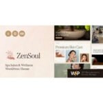 ZenSoul – Spa Salon & Wellness WordPress Theme + AI