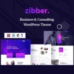 Zibber – Consulting Business WordPress Theme + RTL