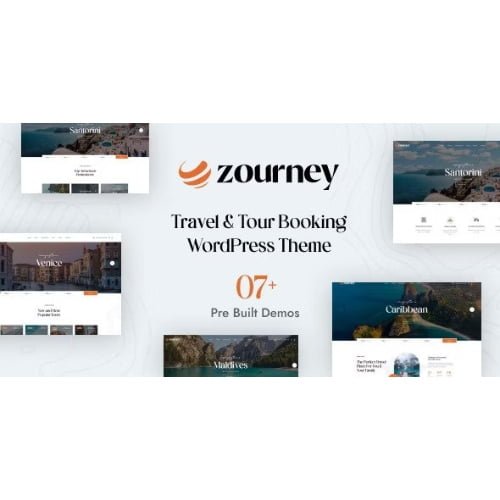 Zourney – Travel Tour Booking WordPress Theme