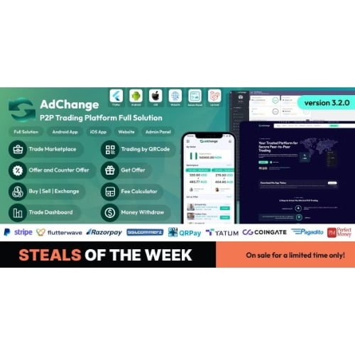 adChange – P2P Trading Platform Full Solution