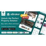eBroker – Real Estate Property Buy-Rent-Sell Flutter app with Laravel Admin Panel