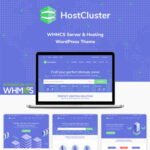 HostCluster – WHMCS Hosting WordPress Theme