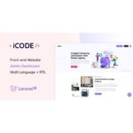 iCode – Multipurpose Website CMS & Creative Agency Management System