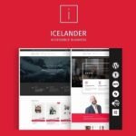 Icelander – Accessible Business Portfolio & WooCommerce WordPress Theme