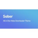 Sober All in One Video Downloader Theme