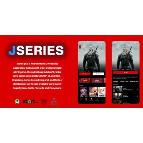 jserie-Movies-TV-Series-Anime-With-Laravel-Admin-Panel-Nulled.jpg jserie + | Movies – TV Series, Anime With Laravel Admin Panel - Image 1