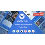 MightyWeb Webview: Web to App Convertor(Flutter + Admin Panel)