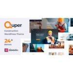 Quper | Construction and Architecture WordPress Theme