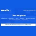 Wealth – Multi-Purpose Landing Page WordPress Theme