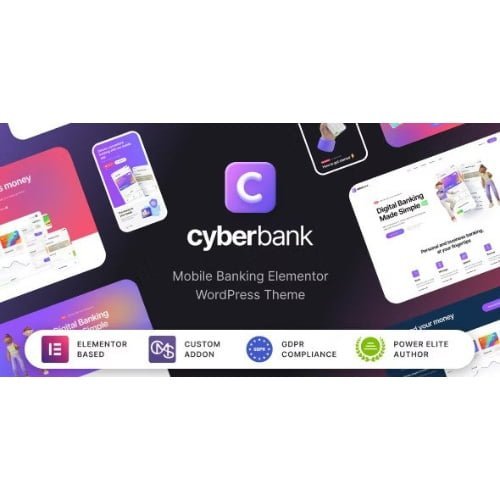 Cyberbank – Business and Finance WordPress Theme