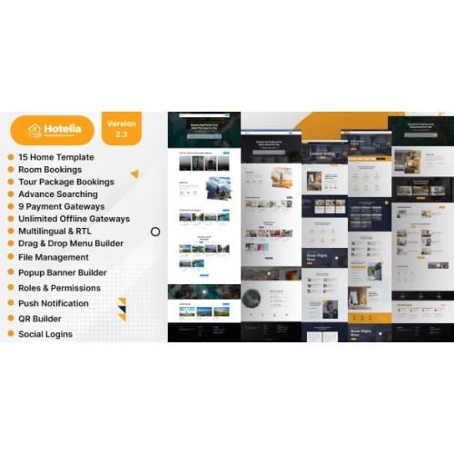 Hotelia-Hotel-Booking-Resort-Booking-Management-Website.jpg Hotelia – Hotel Booking / Resort Booking Management Website - Image 1