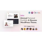 Selfer – Minimal Personal Portfolio WordPress Theme