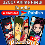 1200+ Anime Reels Bundle High Quality Download