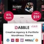 Dabble v1.6 – Creative Agency & Portfolio WordPress Theme