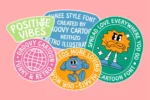 Groovy Cartoon Display Font - Image 4