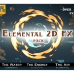 Elemental 2D FX pack [300 elements] v.05 9673890