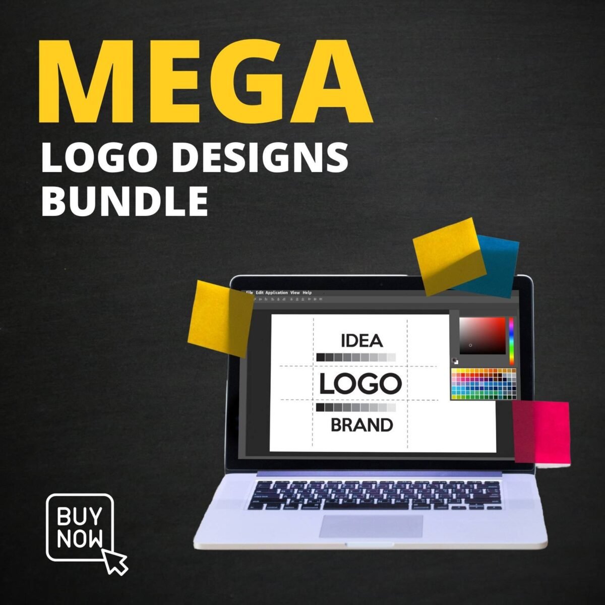 Mega Logo Designs Bundle - Image 1